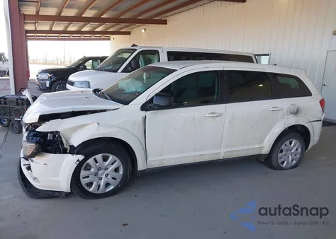 2014 Dodge Journey Se z USA, uszkodzony, nr VIN 3C4PDCAB3ET103413